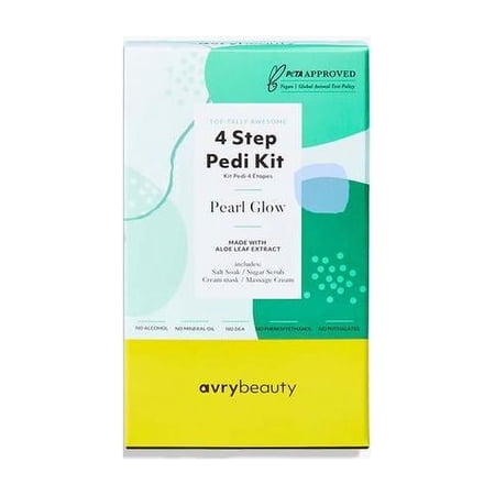 Avry 4 Step Pedi Kit - Pearl Glow