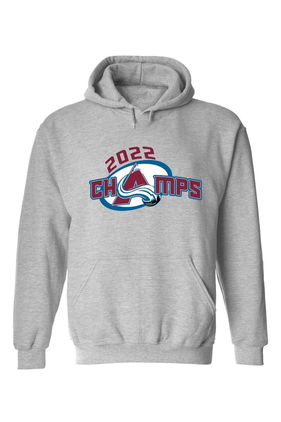 Avs Avalanche Champions Champs Cup Hooded Sweatshirt