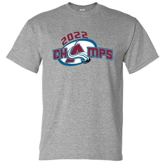 Avs Avalanche Champions Champs Cup T-shirt