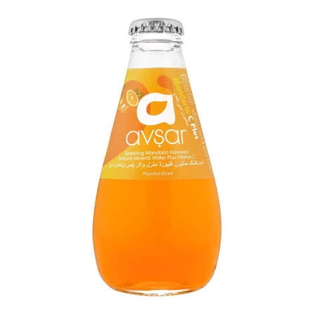 Avsar Sparkling Mandarin C Plus Flavored Mineral Water Plus Vitamin C 6.8 fl. oz.