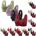 thumbnail image 1 of Avtoify 4PC Women's Plus Size Wireless Push-Up Comfortable Breathable Innerwear Daily Bra, 1 of 9