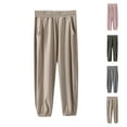 thumbnail image 1 of Avtoify Boys Pants Causal, Boys Sweatpants Plus Size, Summer Thin Solid Color Loose Breathable Sports Pants-Mosquito Casual Wear Pants Air-Conditioned Pants, 1 of 4