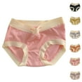 thumbnail image 1 of Avtoify Children's Teen Girl Underpants Breathable Mid- Student Full Crotch Pants, 1 of 4