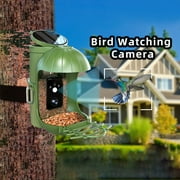 Avtoify Garden Bird Feeder Clearance, Outdoor Solar Powered HD Smart Bird Feeder Camera Smart Bird Feeder with Camera Solar Powered for Outdoors