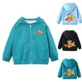 thumbnail image 1 of Avtoify Girls Hoodies Casual, Girls Fall Jacket Lightweight Leisure, Spring Children's Long Sleeve Hooded Casual Thin Jacket, 1 of 6
