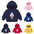 thumbnail image 1 of Avtoify Girls Hoodies Casual, Toddler Girls Fall Clothes, toddler Boys and Girls Hooded Sweatshirt, Children's Casual Heart Print Hoodie, Gift, 1 of 6