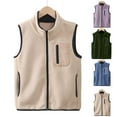 thumbnail image 1 of Avtoify Girls Jacket Casual, Girls Fall Jacket Lightweight Leisure, Fashion Boys and Girls Children's Fleece Sleeveless Warm, 1 of 4