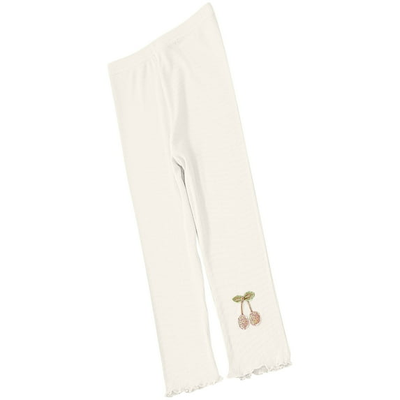 Avtoify Girls Leggings Causal, Girls Pants Dressy, 2-10 Years Old Children's Fashion Mid-Waist Wearable Style Tight Pants and Long Pants