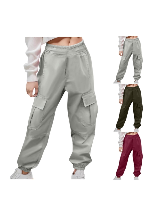Girls Pants Causal, Girls Sweatpants Dressy, Fashionable Boys' Children's Pants Men's Work Pants Children's Pockets Protector Pants Casual Wear Pants