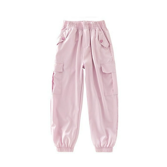Avtoify Girls Pants Causal, Girls Sweatpants Plus Size, Summer Thin Mosquito Net Pants, Medium-Sized Casual Pants, Ice Silk Pants