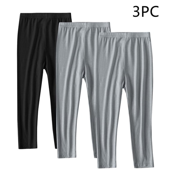 Avtoify Girls Pants Girl 3PC Pants Thin Children's Leggings for Girl Baby Pants Childrens Long Pants