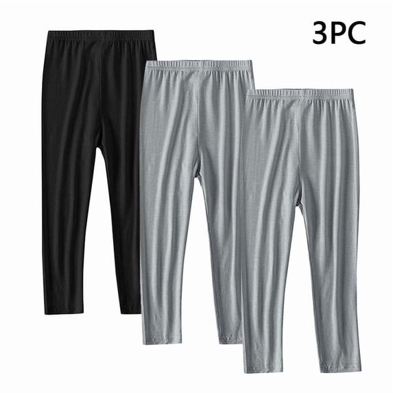 Avtoify Girls Pants Girl 3PC Pants Thin Children's Leggings for Girl Baby Pants Childrens Long Pants