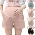 thumbnail image 1 of Avtoify High Waist Printed Maternity Leggings Plus Size Breathable Summer for Pregnant Women Adjustable Support, 1 of 9