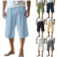 thumbnail image 1 of Avtoify Men Casual Fashion Pockets Lacing Waist Fitness Sports Summer Mens Pants Shorts, 1 of 7