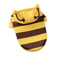 thumbnail image 1 of PRETXORVE Pet Supplies Pet Bee Halloween Costume Dog Hoodies Bee Costume Soft Holiday Cosplay Warm Clothes Funny Outfits Clothes for Small Medium Dogs Puppy, 1 of 5