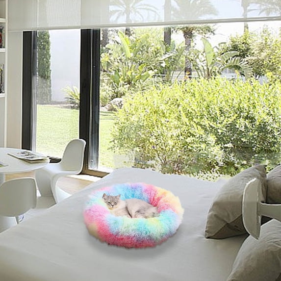 PRETXORVE Pet Supplies The Cats Bed Keeps Warm In Winter and The Dog's Bed Thickens In Winter