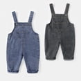 thumbnail image 1 of Avtoify Girls Capris Overalls 0-4 Years Denim toddler Infant Walking Casual, 1 of 6