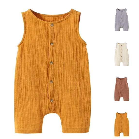 Avtoify Toddler Rompers, Toddler Onesie Newborn Climbing Short Sleeve Thin Ha Fart