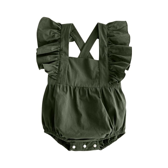 Avtoify Toddler Rompers, Toddler Onesie Newborn Crawling Sleeveless Thin Ha Fart