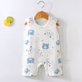 thumbnail image 1 of Avtoify Toddler Rompers, Toddler Sleeveless Romper Print Jumpsuit with Snap Closure, 1 of 5