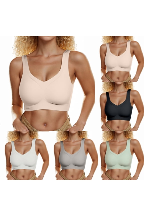 Womans Comfortable Lace Breathable Summer Bras for Women Bra No Rims Soft