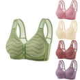 thumbnail image 1 of Avtoify Women's Plus Size Wireless Push-Up Comfortable Breathable Innerwear Daily Bra, 1 of 4