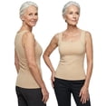 thumbnail image 1 of Avulea's Built in Comfort Bra Tanktop, Avulea Padded Tank Tops for Women with Support, Seamless Shaper Cami & Braless Tops, 1 of 7
