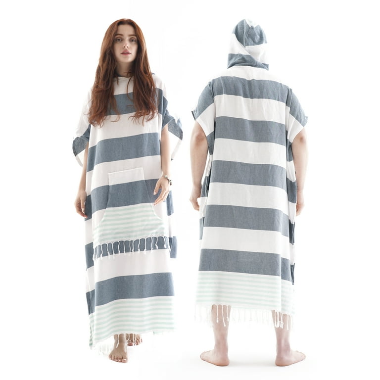 Avvexa Surf Poncho Changing Towel Robe with Hood, Changing Robe