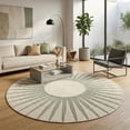 thumbnail image 1 of AVYAY RUGS Avyay Rugs Braided Sage Green Sunbeam Area Rugs, 10' Round, Handwoven Natural Fiber, 1 of 1