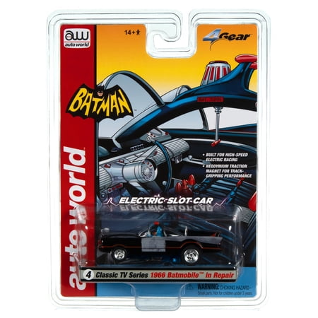 Aw Sc395 R1 Slot Car Classic Tv Series 1966 Batmobile Black Repair Hobby Exclus