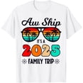thumbnail image 1 of Aw Ship A 2025 Family Trip Family Cruise Group Matching T-ShirtMen and women, White T-shirt, size: Extra large, 1 of 4