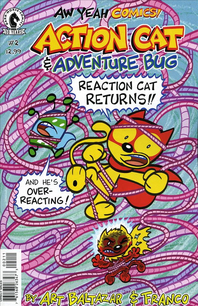 Aw Yeah Comics: Action Cat! #2 VF ; Dark Horse Comic Book - Walmart.com