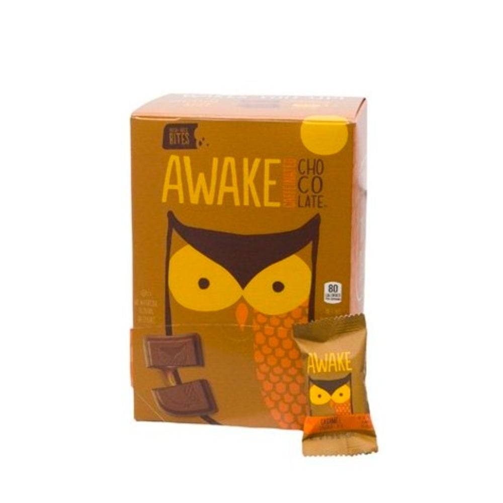 Awake Caffeinated Chocolate Energy Bites, Caramel, 300 Count - Walmart.com