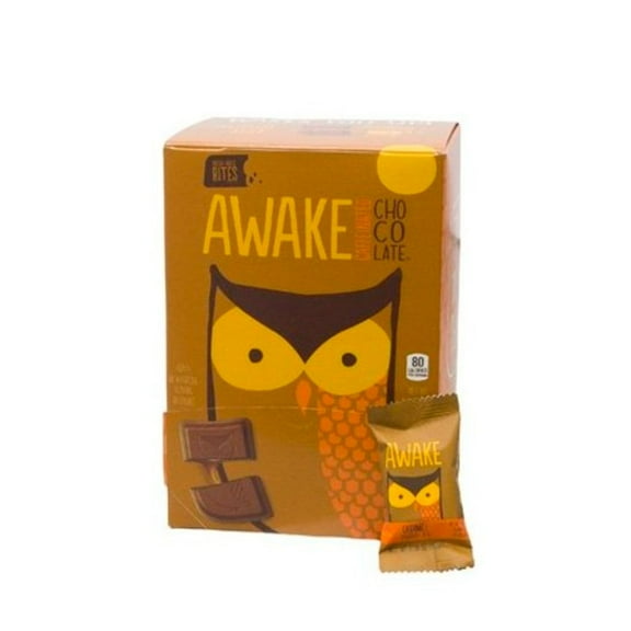 Awake Caffeinated Chocolate Energy Bites, Caramel, 300 Count