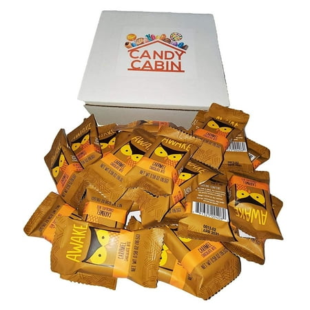 Awake Caffeinated Chocolate Energy Bites Gift Box 15 count Caramel