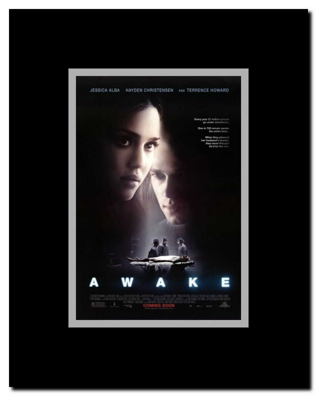 Awake Framed Movie Poster