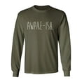thumbnail image 1 of Awake-ish Adult Long Sleeve T-shirt, 1 of 3