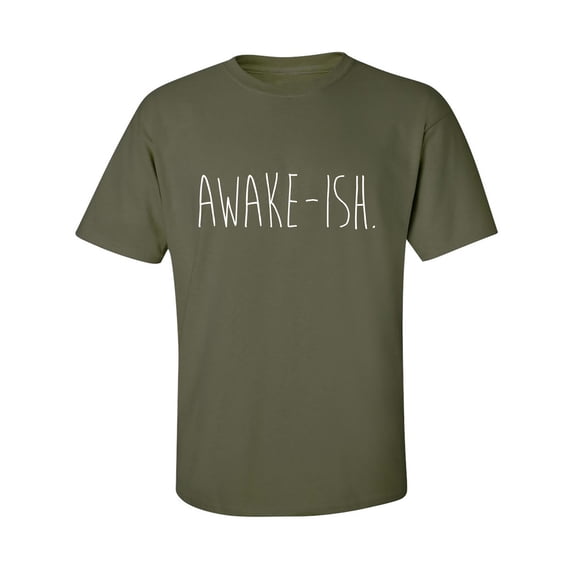 Awake-ish Adult Short Sleeve T-shirt
