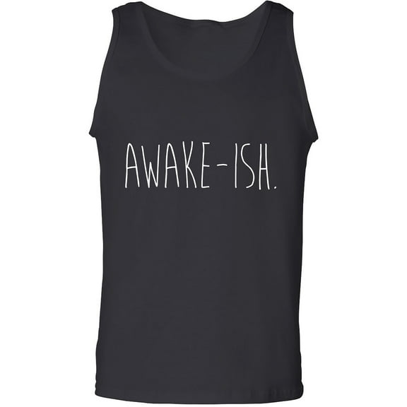 Awake-ish Adult Tank Top