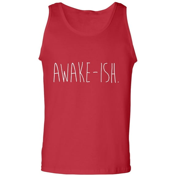 Awake-ish Adult Tank Top