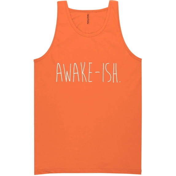 Awake-ish Neon Tank Top