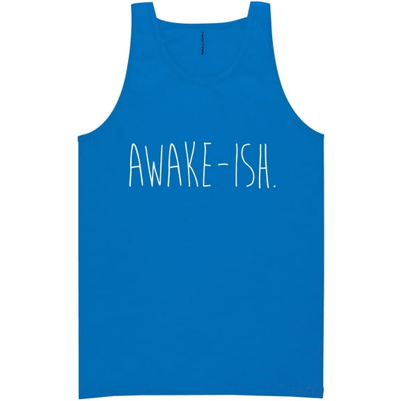 Awake-ish Neon Tank Top