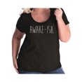 thumbnail image 1 of Awake-ish Womens Plus Size Scoopneck Tee, 1 of 1