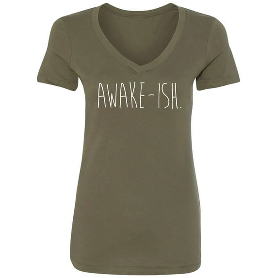 Awake-ish Womens V-Neck T-Shirt