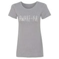 thumbnail image 1 of Awake-ish Womens crewneck tee, 1 of 2