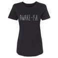thumbnail image 1 of Awake-ish Womens crewneck tee, 1 of 2