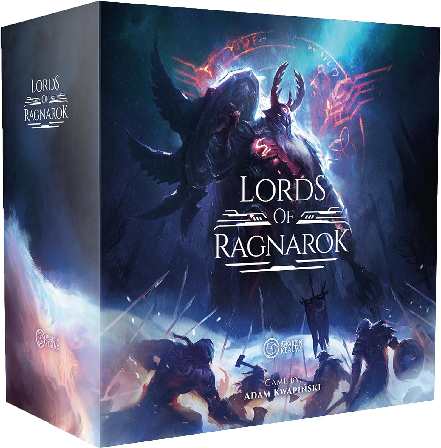 Awaken Realms Lords of Ragnarok Board Game Terrain Expansion - Strategic Asymmetric Warfare, Fantasy Game with a Sci-Fi Twist, Ages 14+, 1-4 Players, 90-120 Minute Playtime, Made by Awaken Realms Awaken Realms Lords of Ragnarok Board Game Terrain Expansion - Strategic Asymmetric Warfare, Fantasy Game with a Sci-Fi Twist, Ages 14+, 1-4 Players, 90-120 Minute Playtime, Made by Awaken Realms