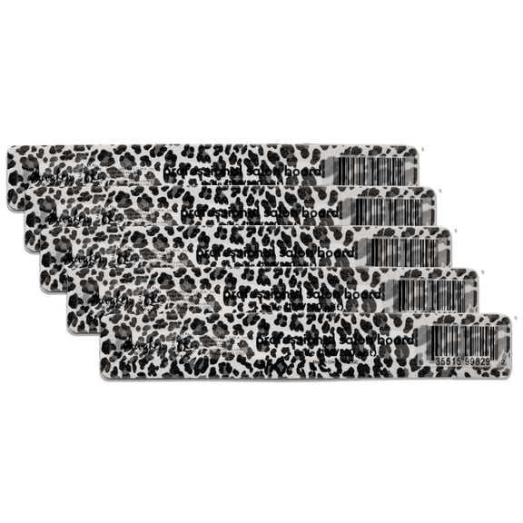 Awaken by Quality Choice Nail File, Wide Cushuned Board, 180/280 Grit, Manicure Tools for Home and Salon Use - 5 Count