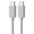 thumbnail image 1 of Awanta (3-Foot) USB-C to USB-C 60W Charge Cable - White (AWA-4503WH), 1 of 3