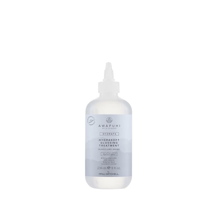 Awapuhi Wild Ginger by Paul Mitchell HydraSoft Glossing Treatment, For Glass-Like Shine, Ideal For All Hair Types, Especially Dry + Frizzy Hair, 8 fl. oz, 8 oz.